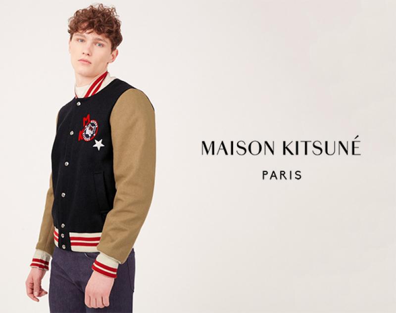 MAISON KITSUNE / ƥ "BICOLOR TEDDY"