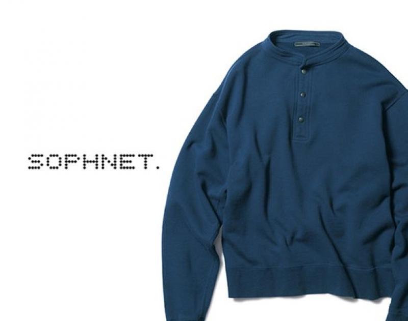 SOPHNET. / ƥ "STAND COLLAR SWEAT TOP"