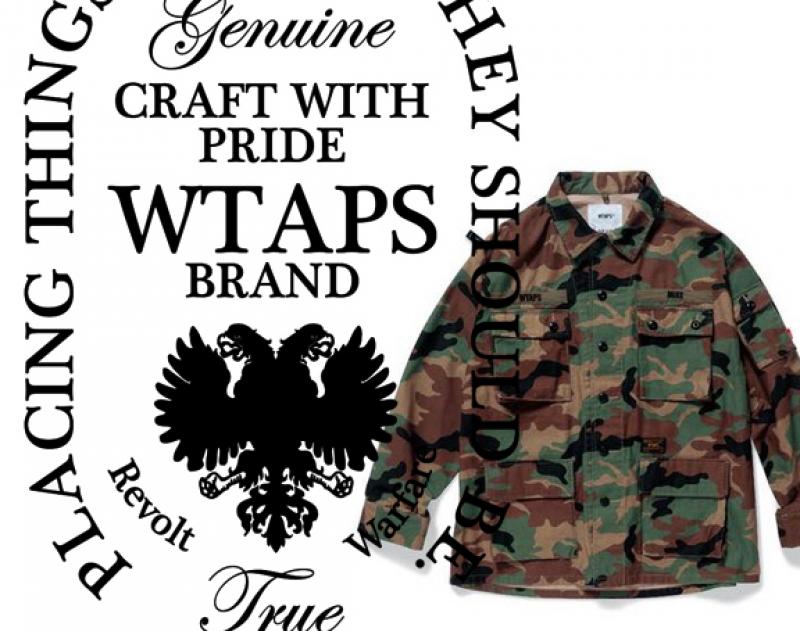 WTAPS / ƥ "JUNGLE LS 02 / SHIRT. COTTON. SATIN. CAMO"