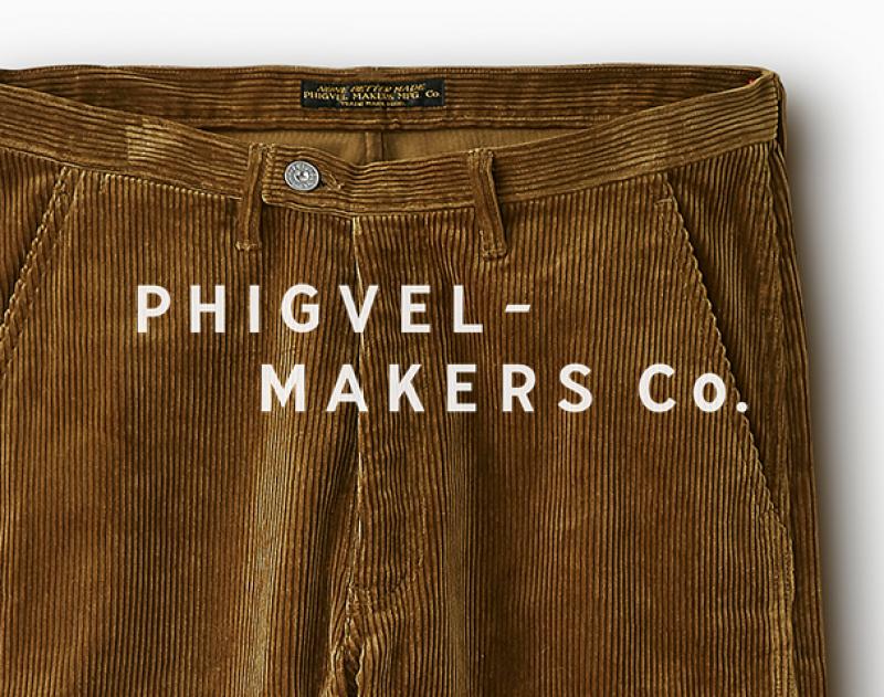 PHIGVEL / ƥ "CORDUROY MCQUEEN TROUSERS"