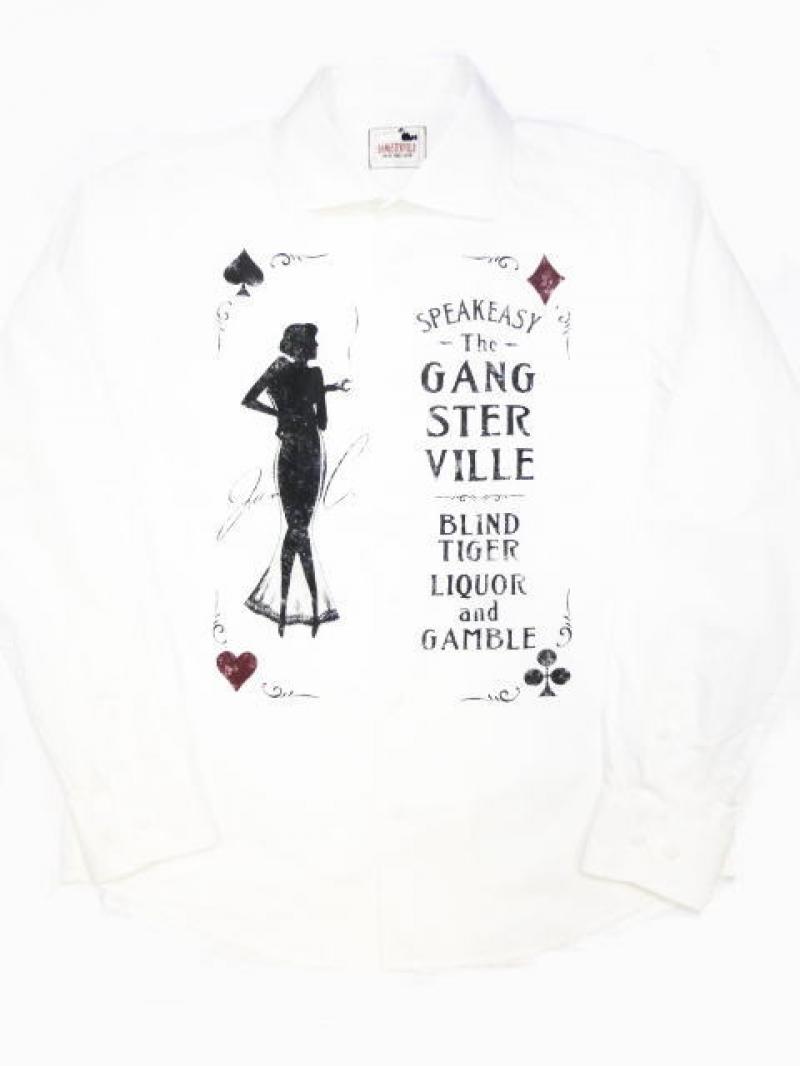 GANGSTERVILLE(󥰥)SPEAKEASY-L/S SHIRTS