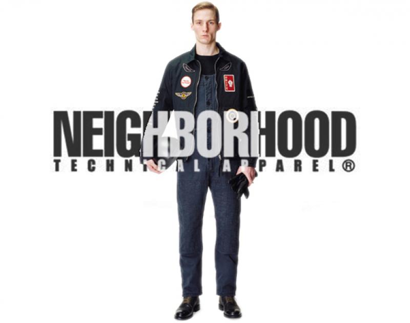 NEIGHBOR HOOD / ƥ "RIGID . NARROW / 14OZ-PT"