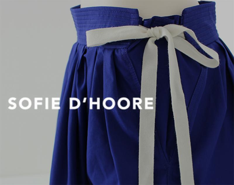 SOFIE D'HOORE /2017AW"qulited panels flared skirt"and more