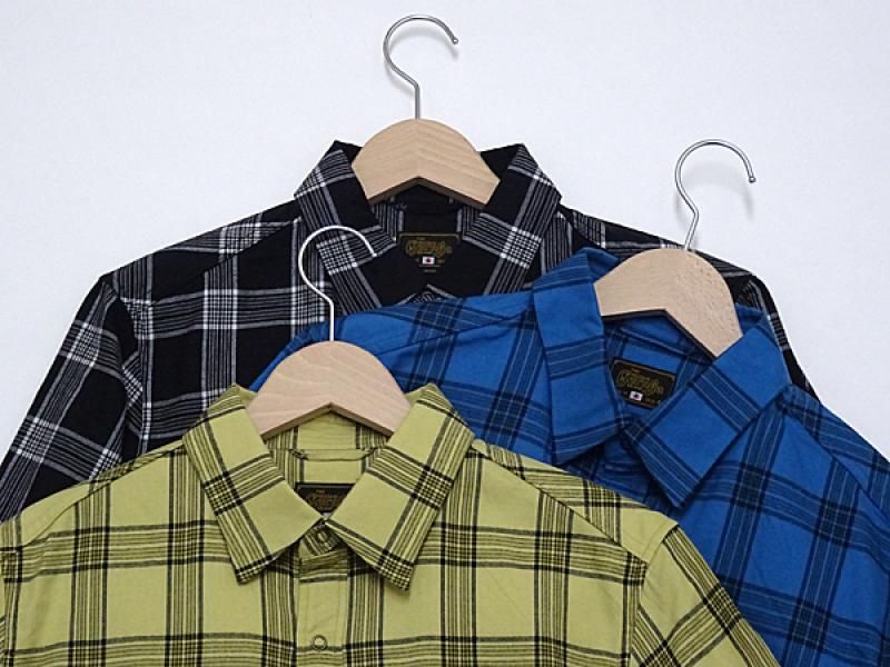 GERUGA / 륬BLACK GRID SHIRTS 