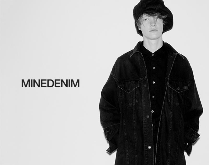 MINEDENIM / ƥ "Denim Boa Long JKT"