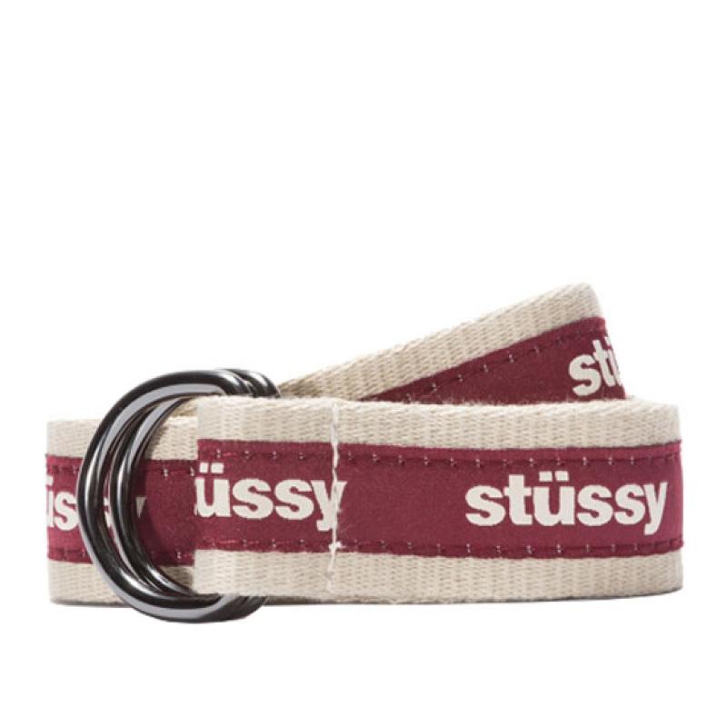 Stussy Taped D-Ring Belt