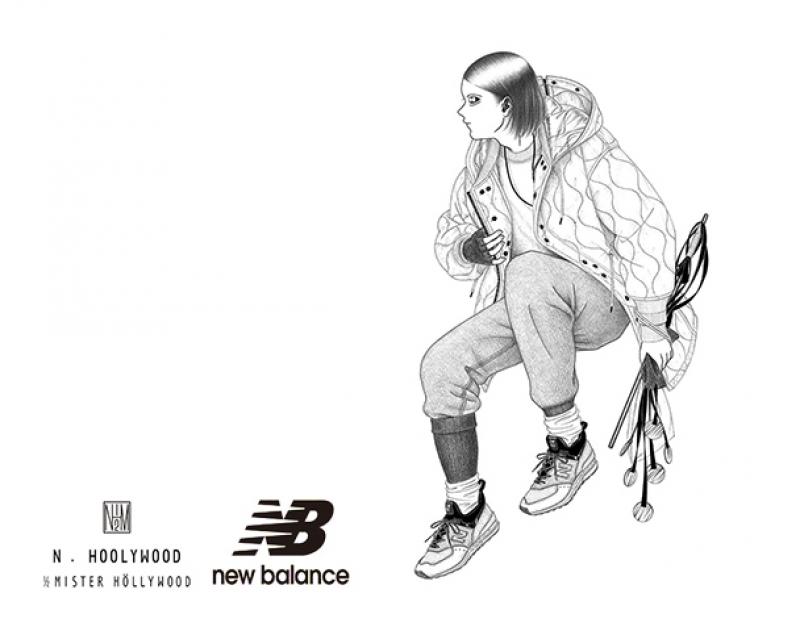 N.HOOLYWOOD / ƥ " New Balance SNEAKERS [574S]"