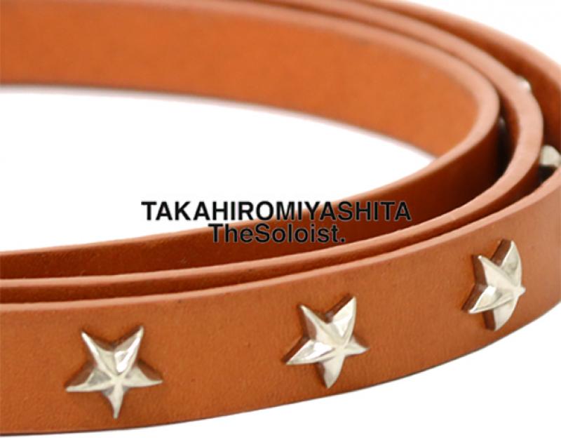 TAKAHIROMIYASHITATheSoloist. / ƥ "40mm single pin buckle star studs belt"