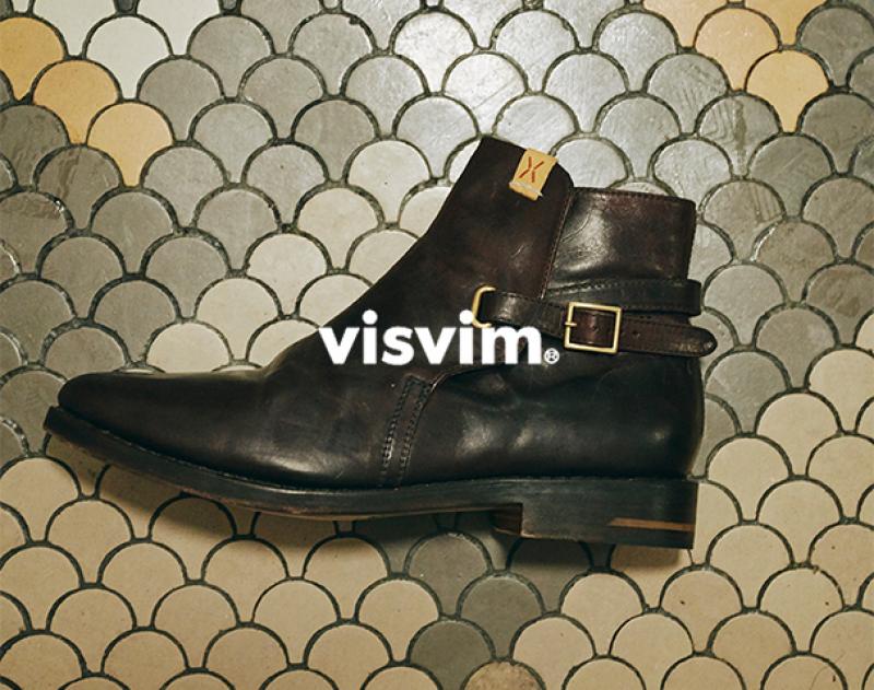 visvim / ƥ "BUCKLED RIDING BOOTS-FOLK (HORSEHIDE)"