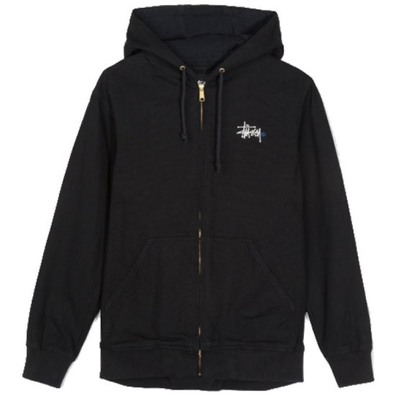 Stüssy Canvas Worker Zip Hoodie