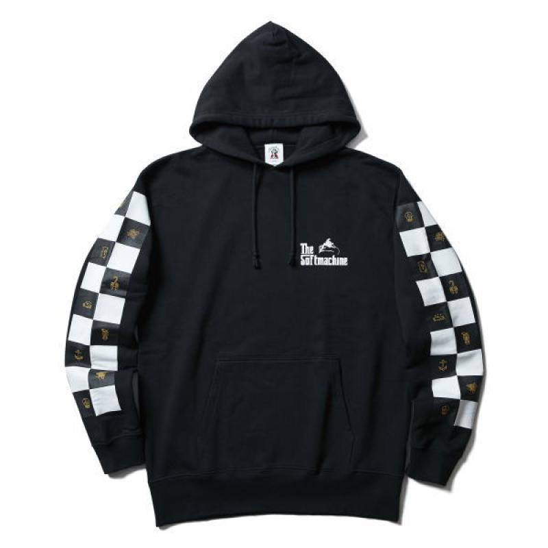 SOFTMACHINE(եȥޥ)CHESSBOARD HOODED