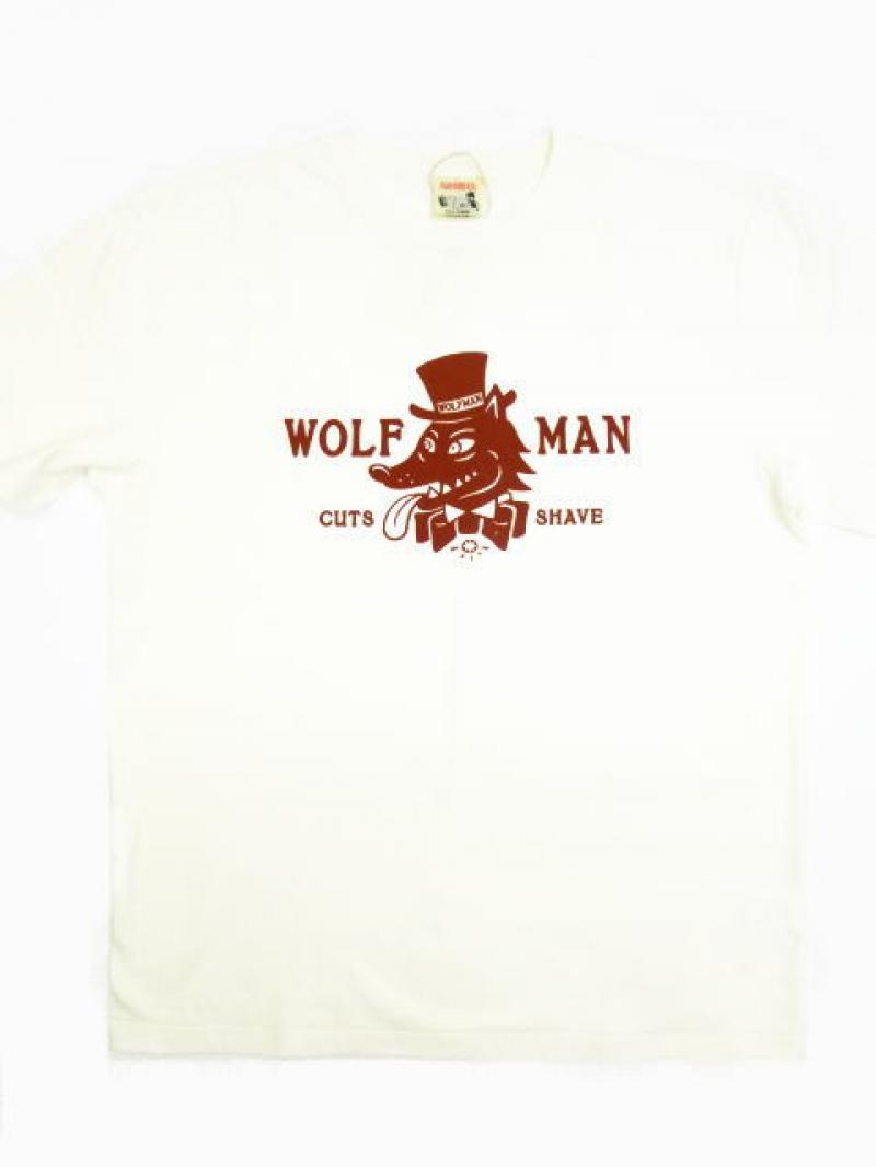 GLAD HAND(åɥϥ)WOLFMAN LOGO-S/S T-SHIRTS