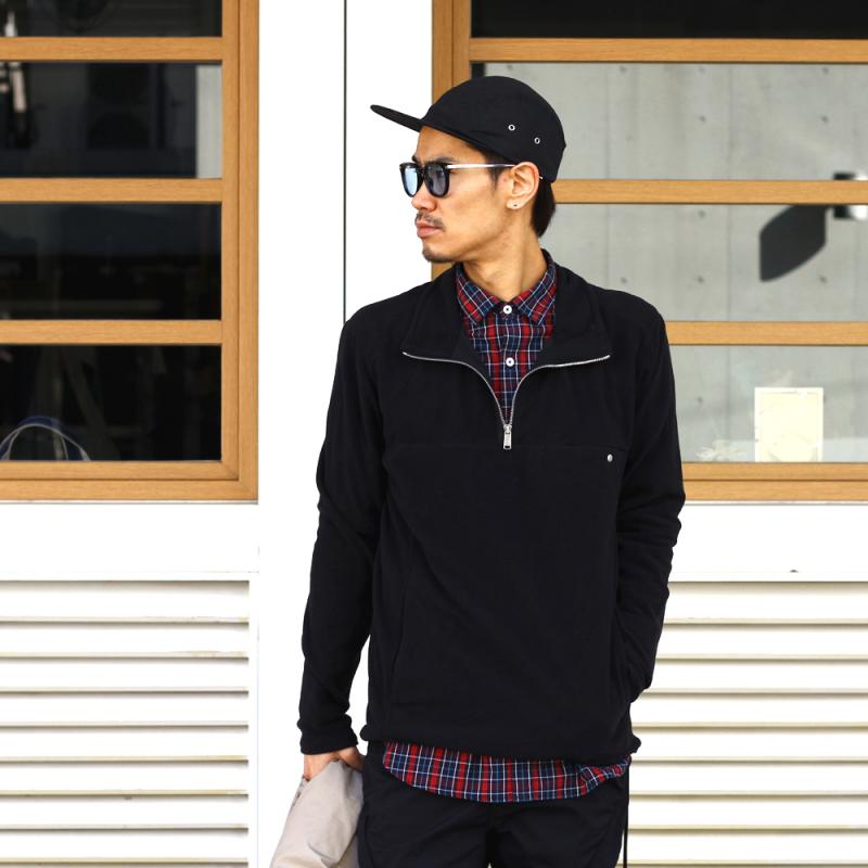  nonnative / EXPLORER HALF ZIP POLY FLEECE 