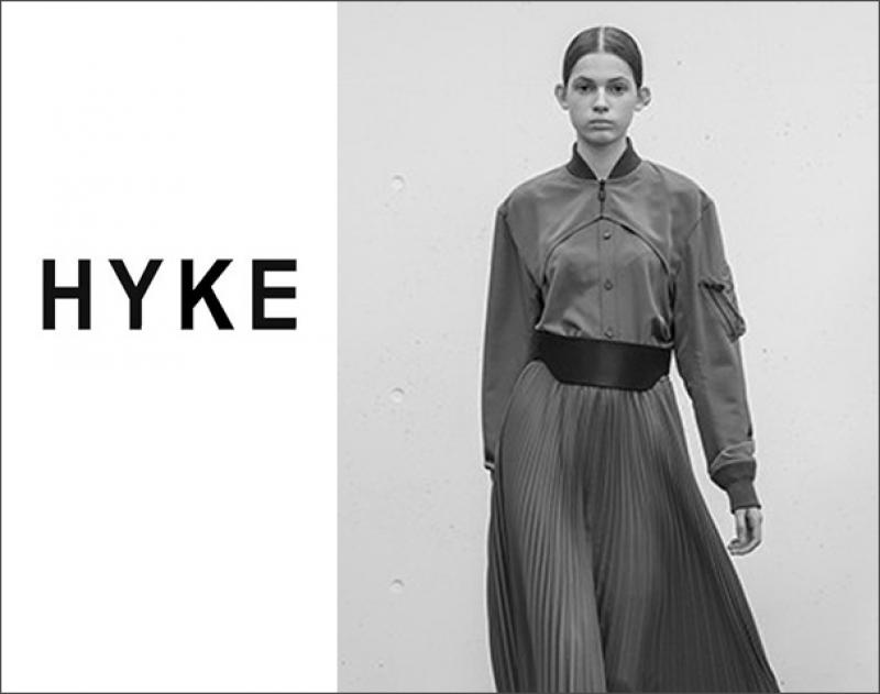 HYKE / ƥ"LEATHER KIDNEY BELT"