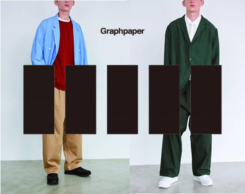 "Graphpaper" 18SS Collection Start!!!