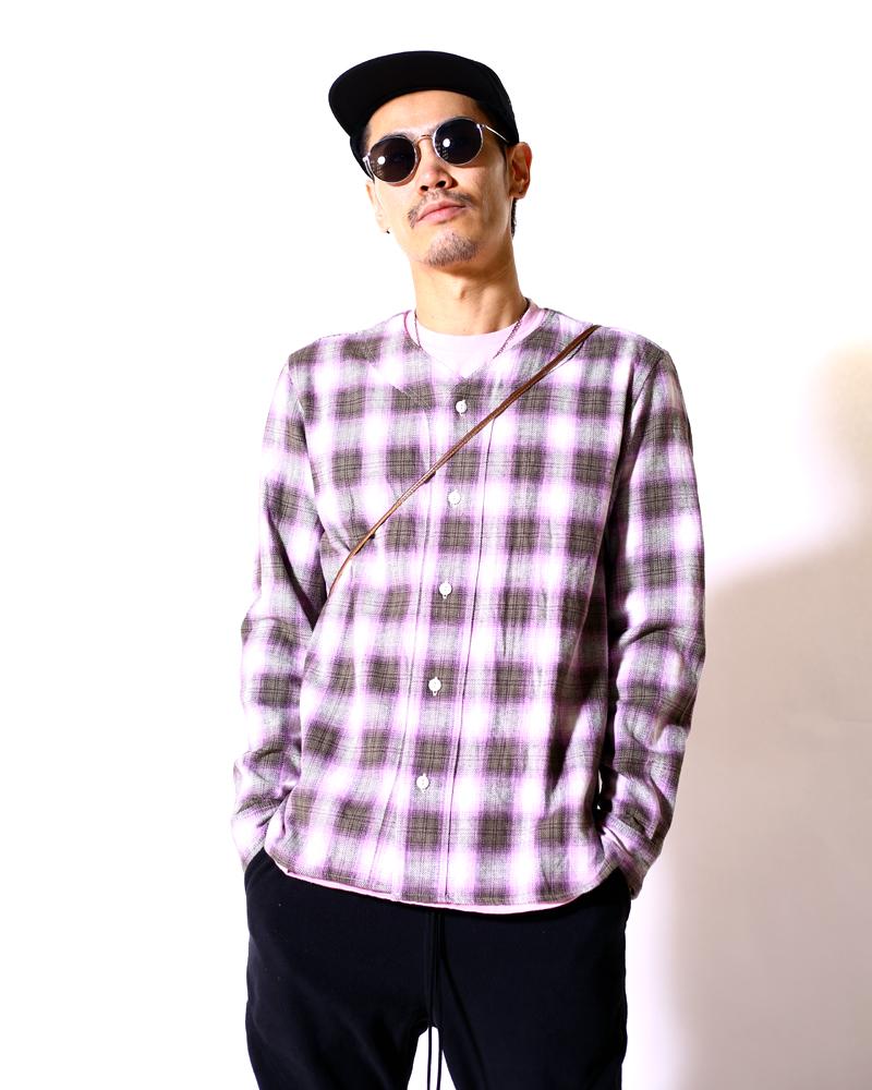  nonnative / HANDYMAN SHIRT COTTON TWILL OMBRE PLAID 