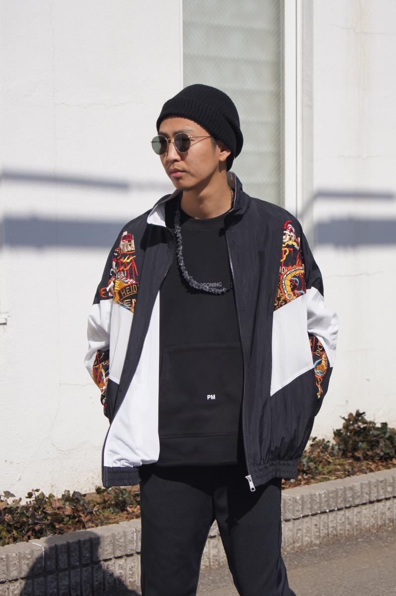 doublet - BREAK UP EMBROIDERY TRACK JACKET