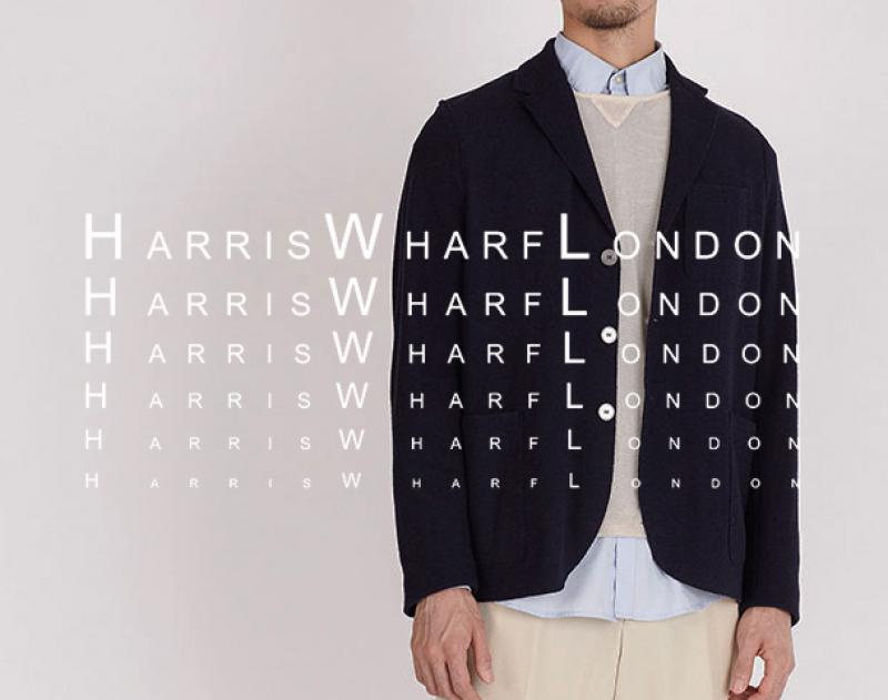 Harris Wharf London / ƥ "2B Blazer Piquet"andmore