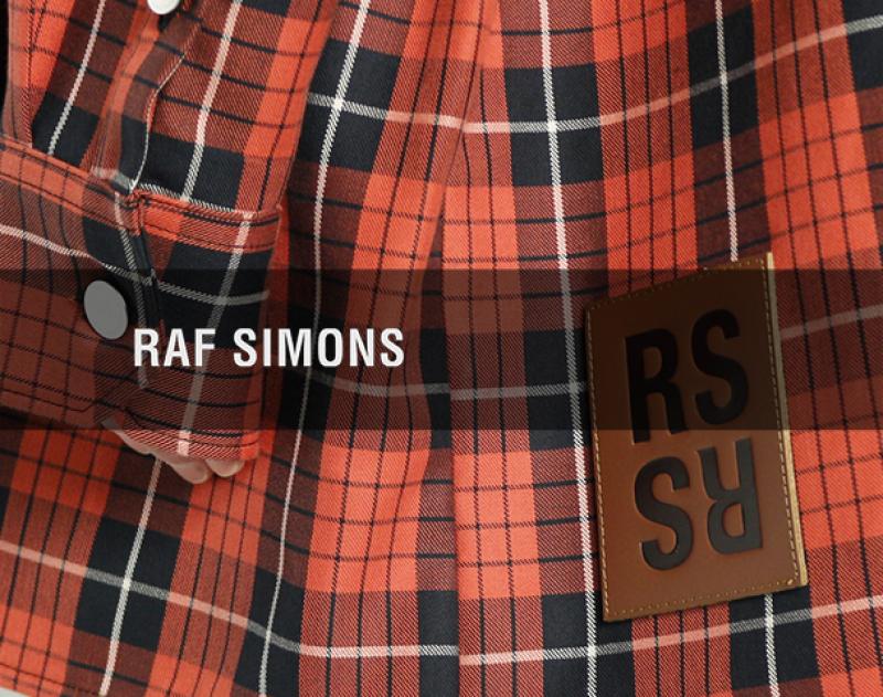 RAF SIMONS / ƥ "Denim easy fit shirt"