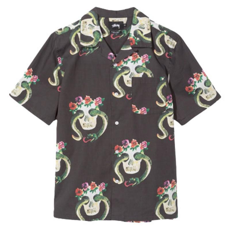 Stüssy Skull Pattern Shirt