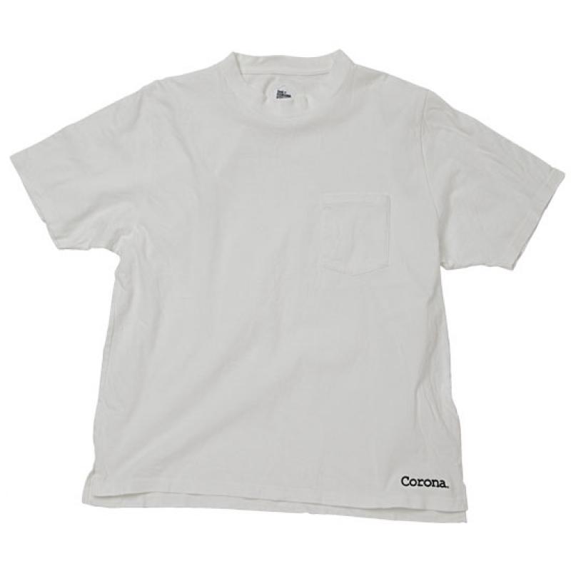 CORONA RAYON COTTON POCKET TEE