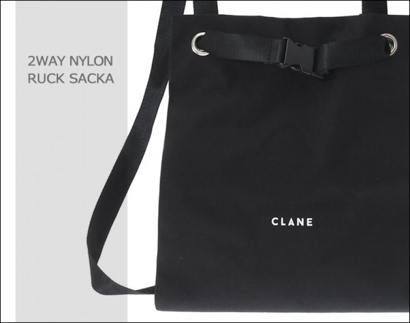 CLANE  / ƥ "2WAY NYLON RUCKSACKA" 