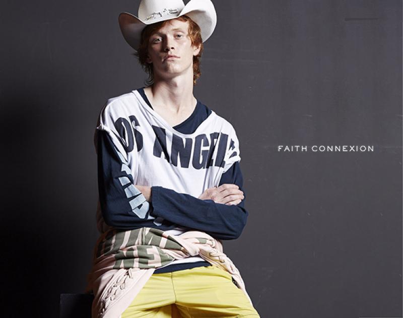 FAITH CONNEXION / ƥ "Printed Over Tee Shirt"andmore