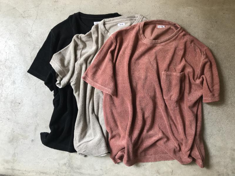 blurhms Linen Pile Pocket Tee