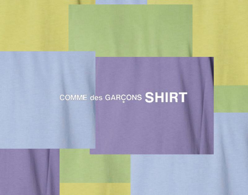 COMMEdesGARCONS SHIRT / ƥ "S/S TEE"