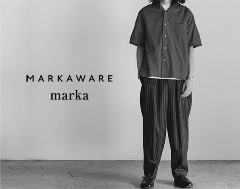 marka / MARKAWARE /ƥ "OPEN COLLAR SHIRT"