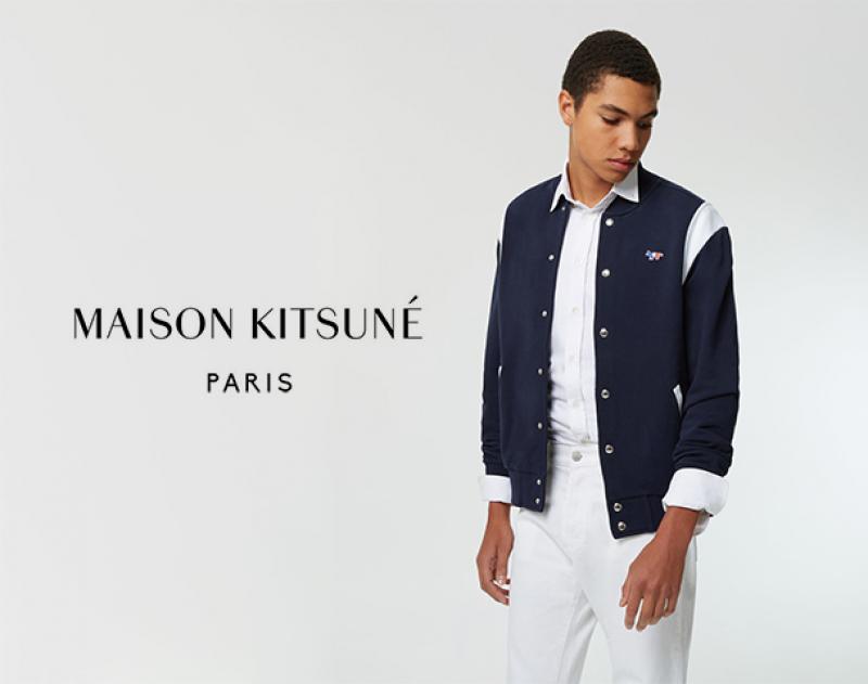 MAISON KITSUNE / ƥ "TEDDY TRICOLOR FOX PATCH"andmore