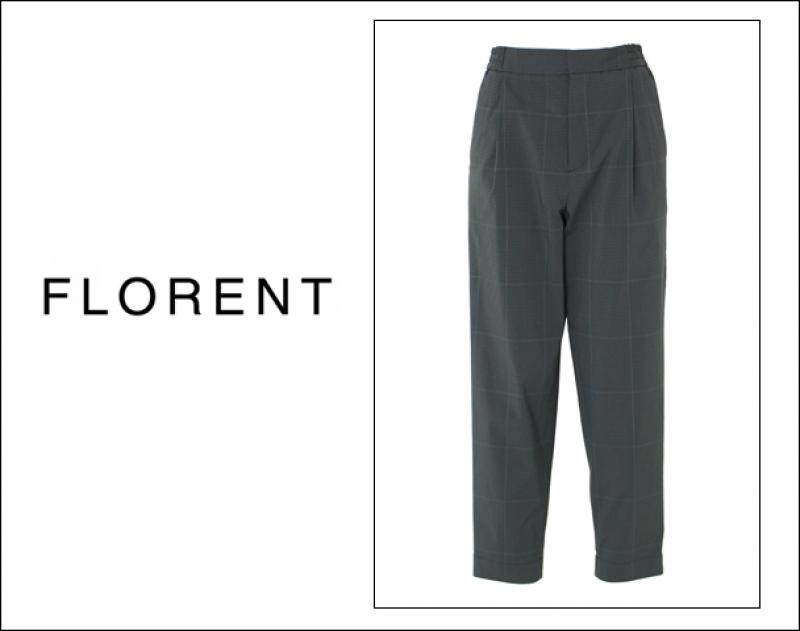 FLORENT   / 2018/Autumn&Winter Collection "COTTON CHECKERED PANTS"