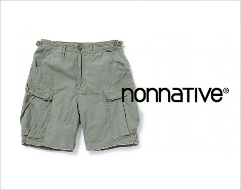 nonnative / ƥ "TROOPER SHORTS COTTON WEATHER"