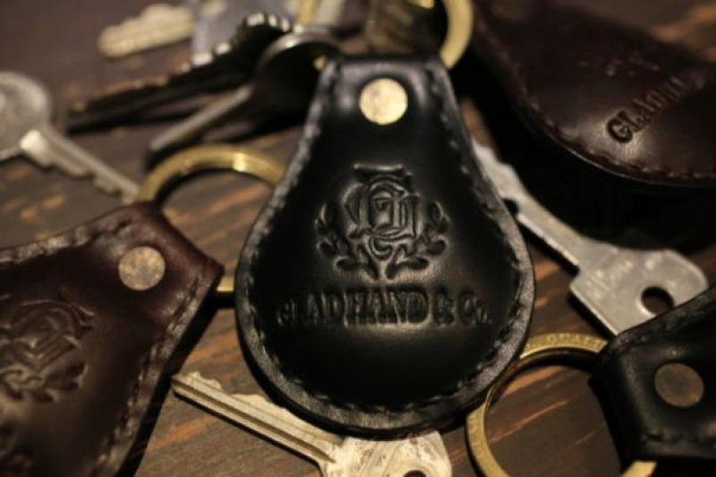 GLAD HAND(åɥϥ)GH LEATHER-KEY FOB