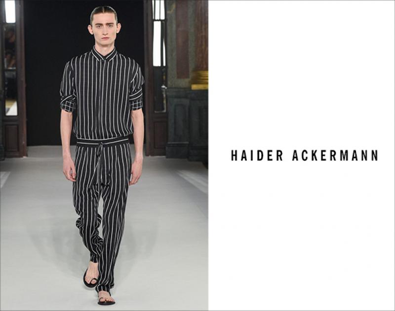 HAIDER ACKERMANN / ƥ "STRIPE SHIRT"andmore