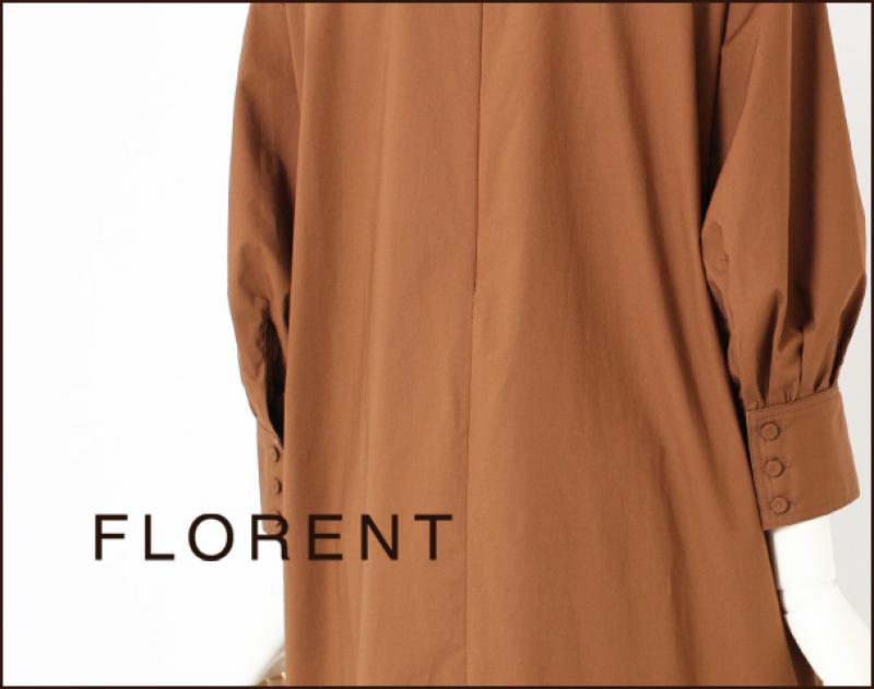 FLORENT / ƥ "COTTON TYPEWRITER CLOTH DRESS" and more