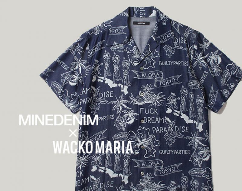 WACKO MARIA / ƥ "MINEDENIM  WACKO MARIA HAWAIIAN SHIRT"