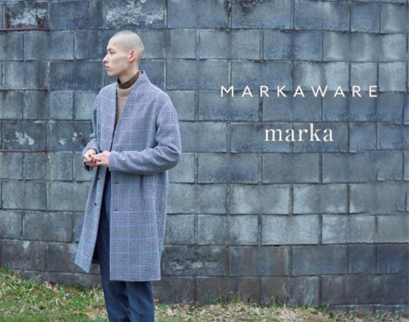 marka / MARKAWARE /ƥ "CREW-NECK WOOL TUBE SWEATER"andmore