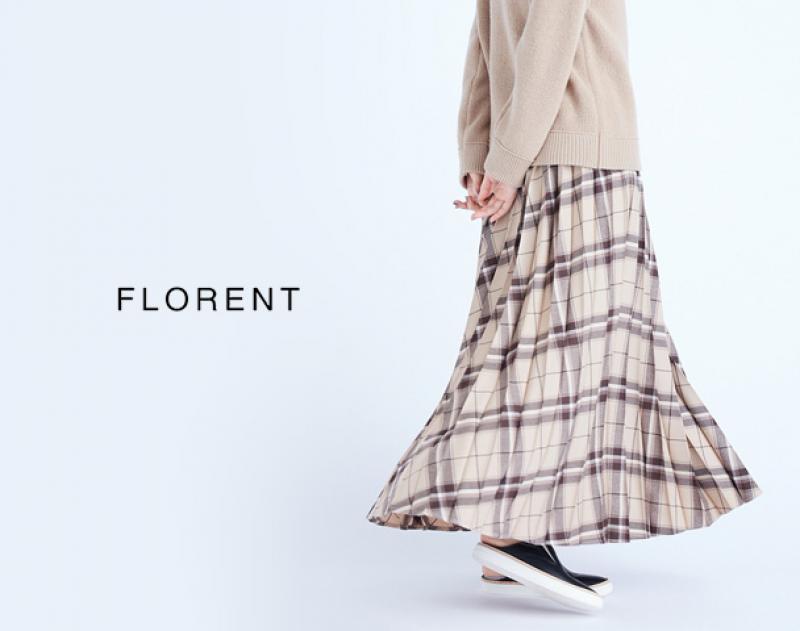 FLORENT   / ƥ "SAXONY CHECKERED SKIRT" and more