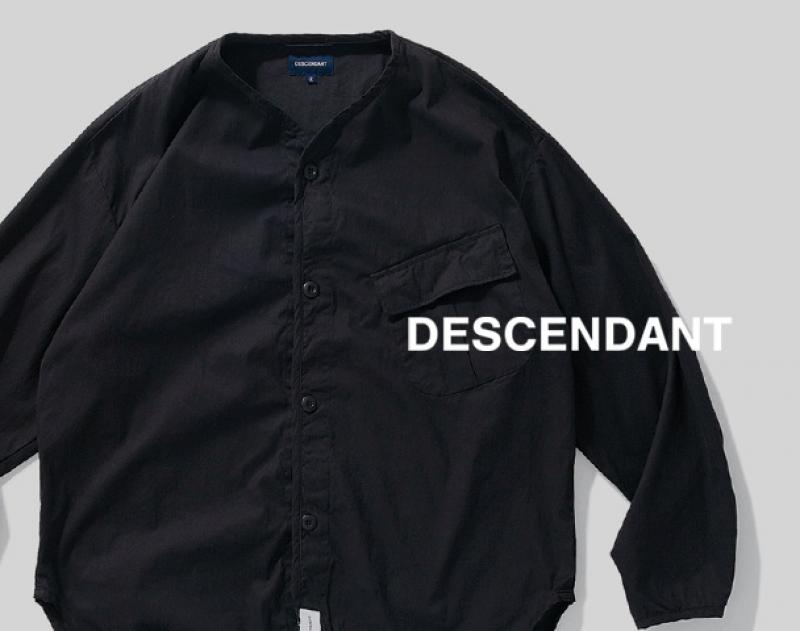 DESCENDANT  / ƥ "REMNANTS OX LS SHIRT" and more