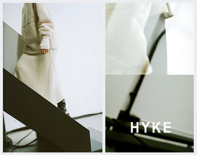 HYKE / ƥ "RIB SWEATER SKIRT" and more