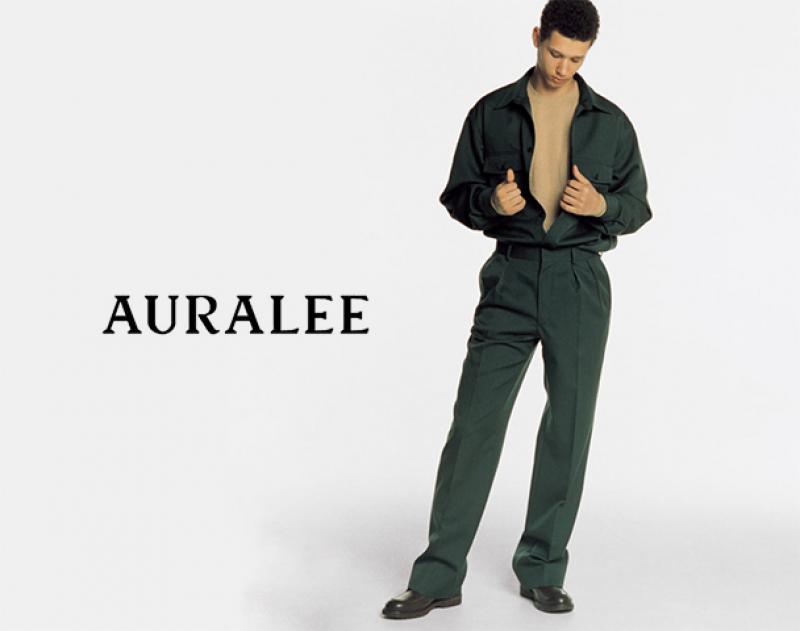 AURALEE / ƥ "WOOL KID MOHAIR GABARDINE SHIRTS"andmore