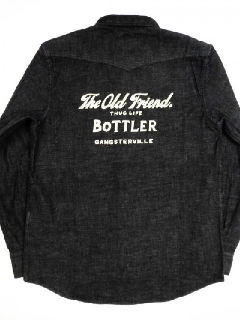 GANGSTERVILLE(󥰥)BOTTLER-L/S SHIRTS