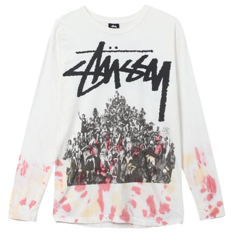 Stüssy Beach Mob Tie Dye L/SL Tee