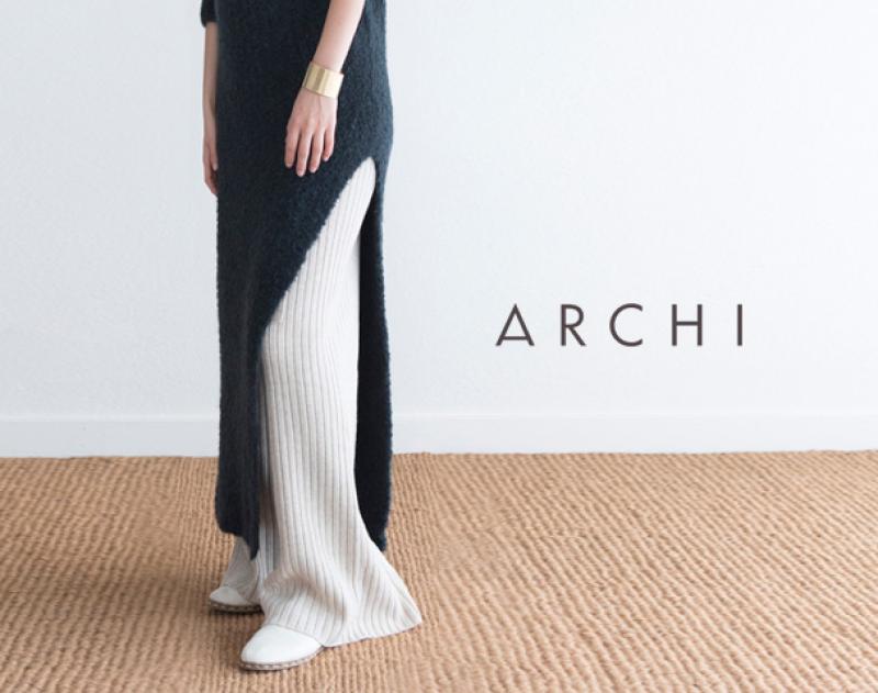 ARCHI / ƥ "APOIS KNIT PANTS"