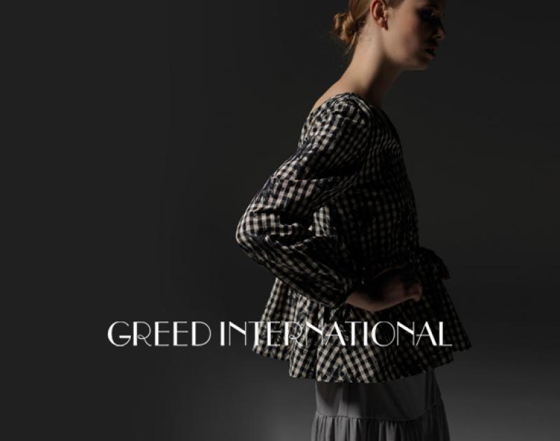 GREED INTERNATIONAL / ƥ "Gingham Check Flower Gather Blouse" and more​