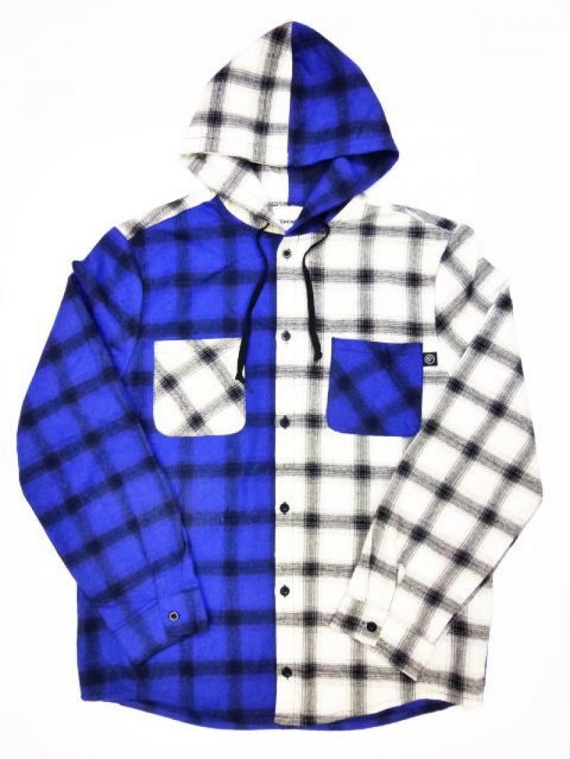 INTERFACE(󥿡ե)HOODED CHECK SH