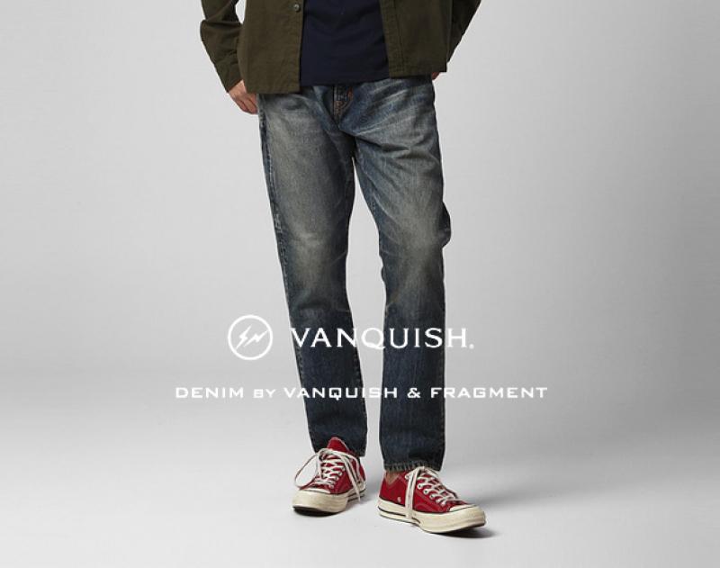 DENIM BY VANQUISH FRAGMENT / ƥ "Three Year Wash Tapered Denim Pants"