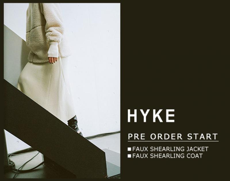 ​​HYKE / ٥ƥͽ󥹥"FAUX SHEARLING" JACKET&COAT