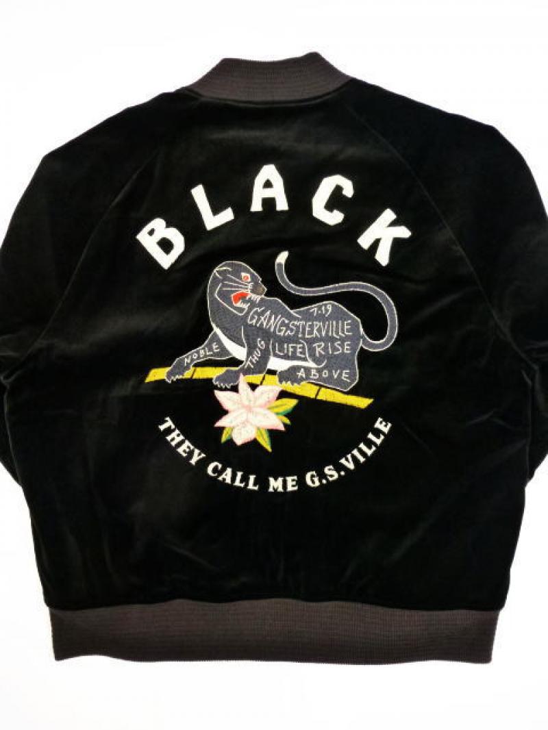 GANGSTERVILLE(󥰥)BLACKSVILLE-SOUVENIR JACKET